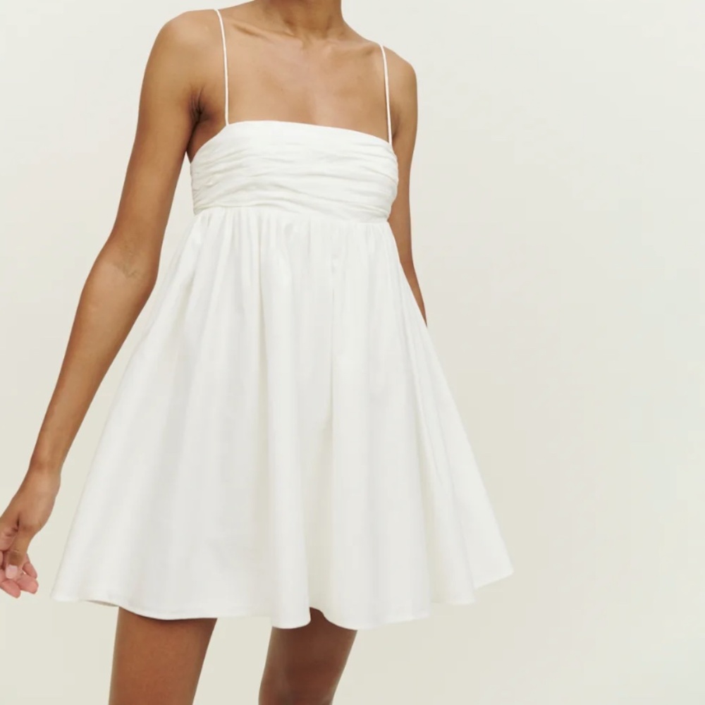 Reformation Catarina Dress Ivory - Size 0